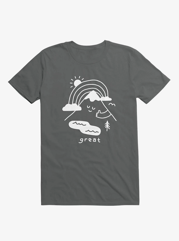 The Great Outdoors Asphalt Grey T-Shirt