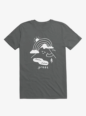 The Great Outdoors Asphalt Grey T-Shirt