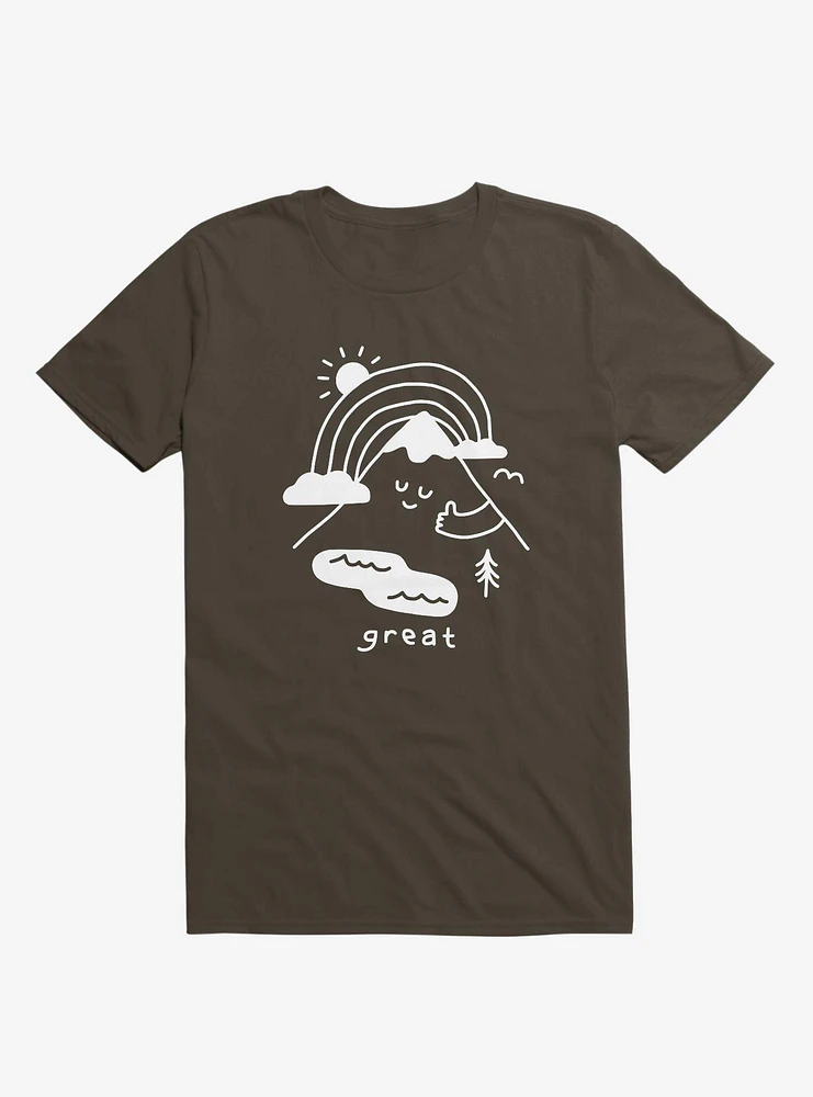 The Great Outdoors Brown T-Shirt