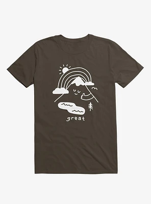 The Great Outdoors Brown T-Shirt
