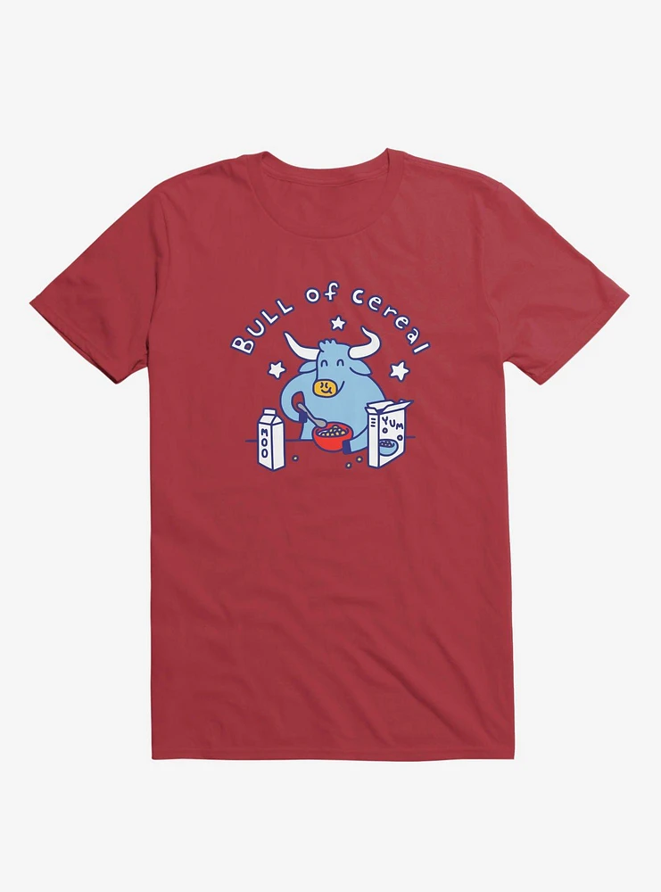 Bull Of Cereal Red T-Shirt