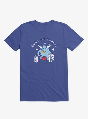 Bull Of Cereal Royal Blue T-Shirt