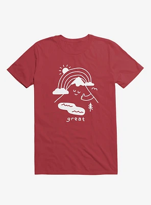 The Great Outdoors Red T-Shirt