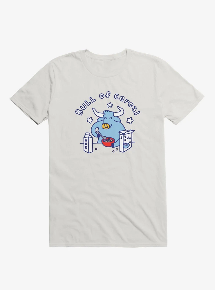 Bull Of Cereal White T-Shirt