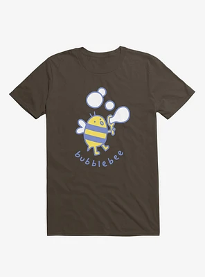 Bumblebee Bubbles Brown T-Shirt