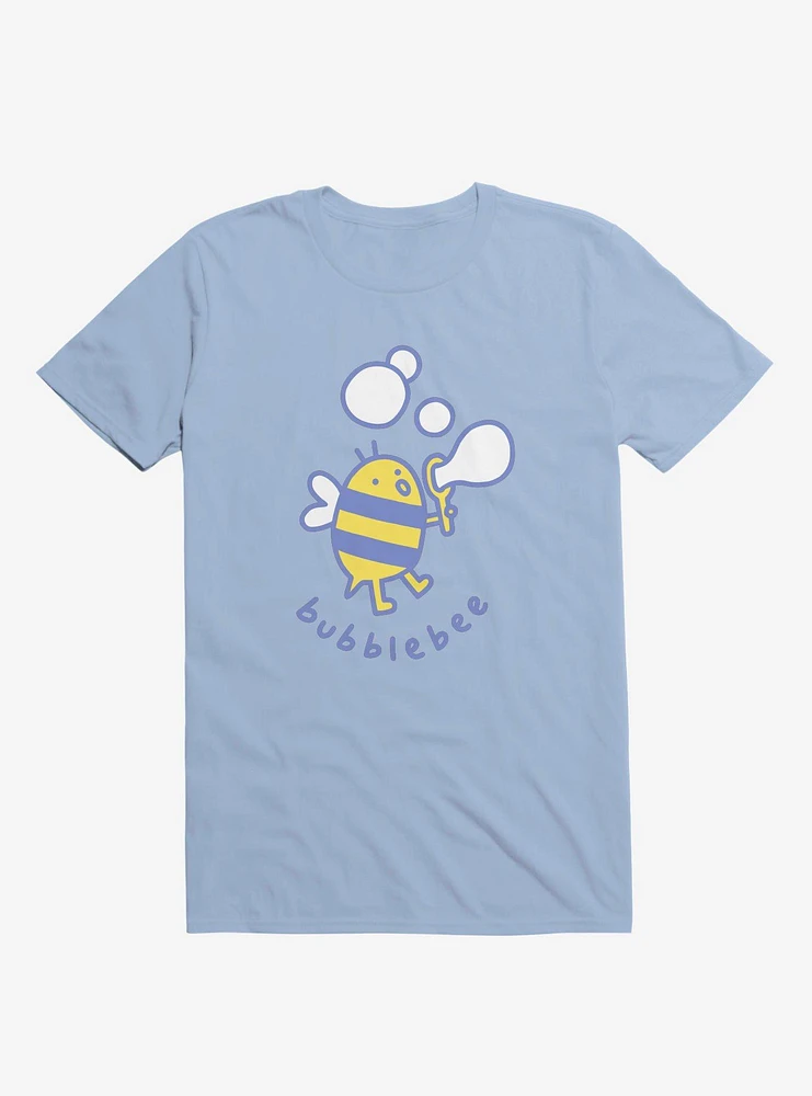 Bumblebee Bubbles Light Blue T-Shirt