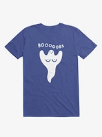 Ghost Boobs Royal Blue T-Shirt