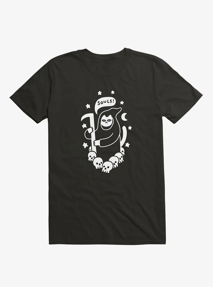 Cat Searching For Souls Reaper T-Shirt