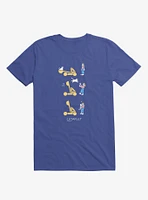 Catapult Cat Royal Blue T-Shirt