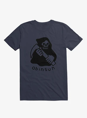 Obinsun Logo Navy Blue T-Shirt