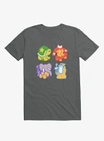 Doodle Buddies Asphalt Grey T-Shirt