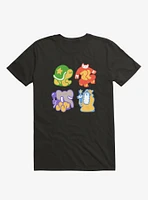 Doodle Buddies Black T-Shirt