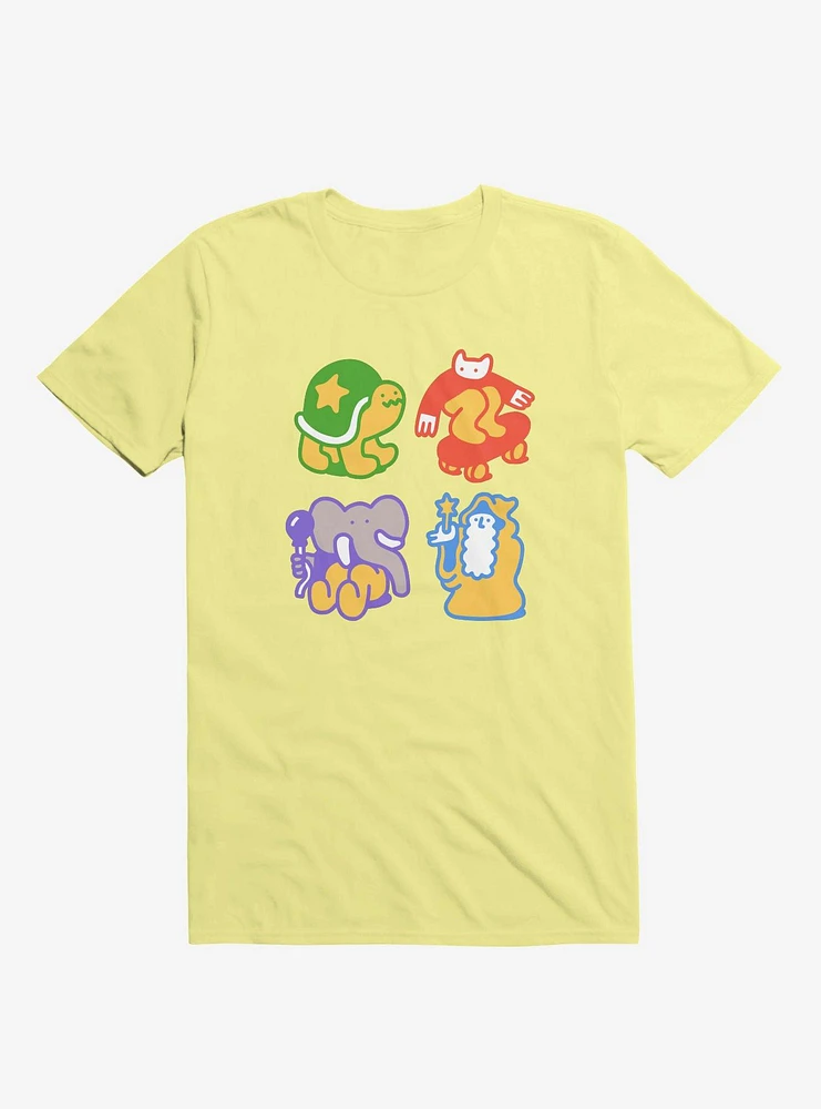 Doodle Buddies Yellow T-Shirt