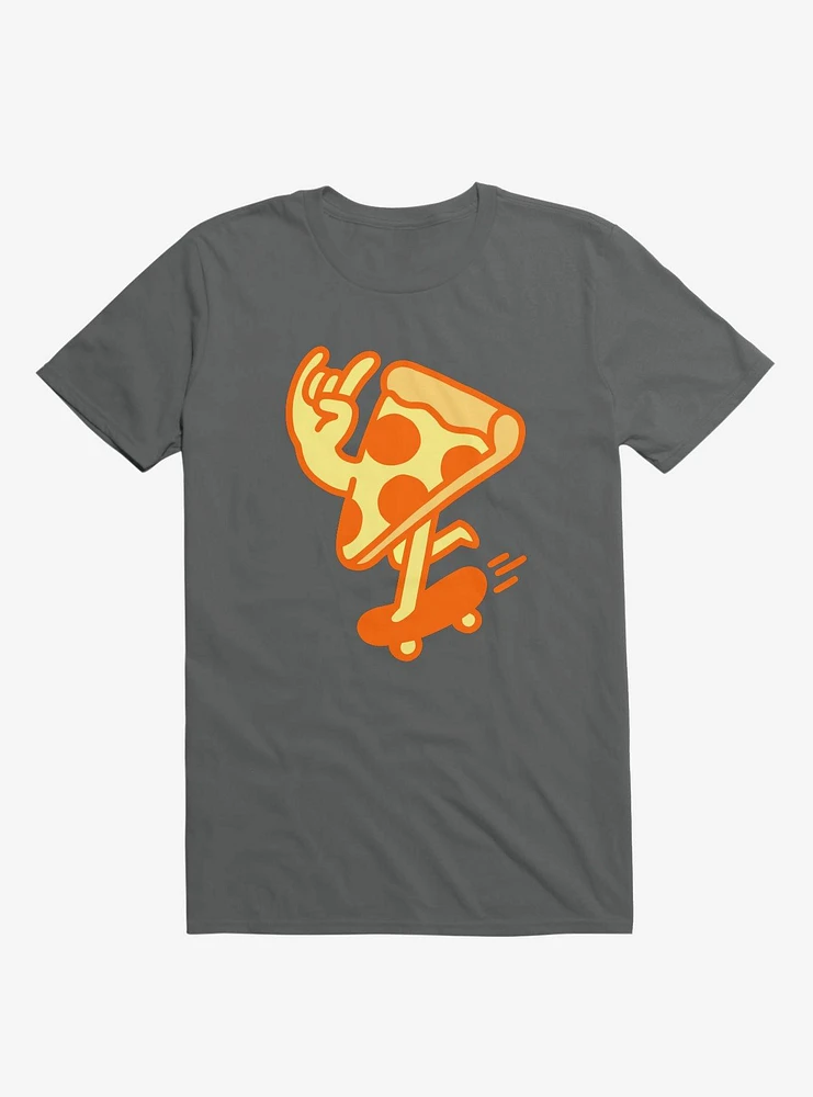 Rad Pizza Asphalt Grey T-Shirt