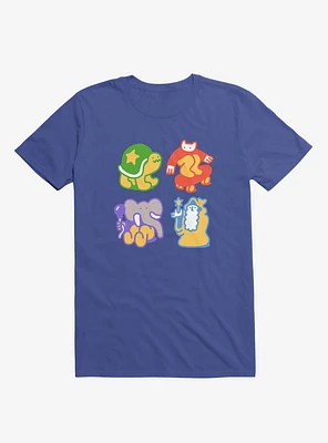 Doodle Buddies Royal Blue T-Shirt