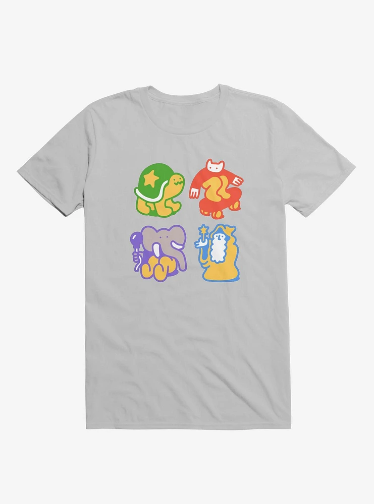 Doodle Buddies Silver T-Shirt