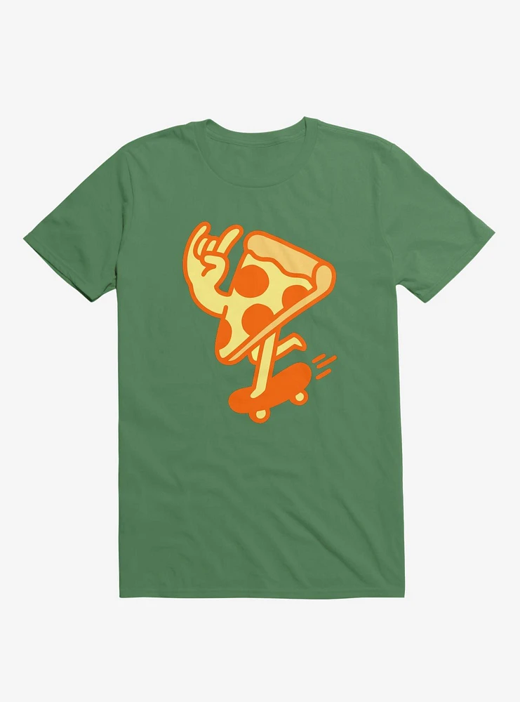 Rad Pizza Kelly Green T-Shirt