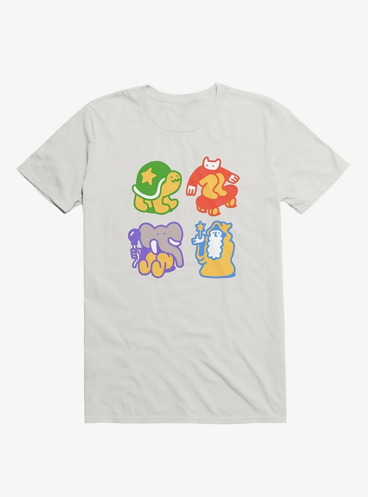 Doodle Buddies White T-Shirt