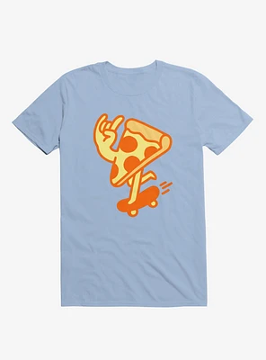 Rad Pizza Light Blue T-Shirt