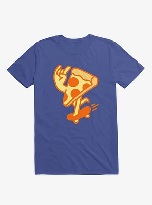 Rad Pizza Royal Blue T-Shirt