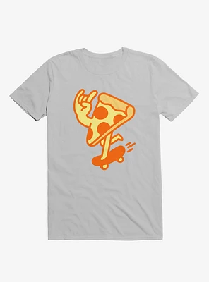 Rad Pizza Silver T-Shirt