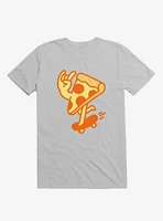 Rad Pizza Silver T-Shirt