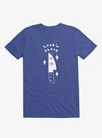 Look'n Sharp Knife Royal Blue T-Shirt