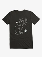 Metal Cat Black T-Shirt