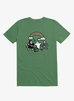 Super Spooky Doodle Kelly Green T-Shirt