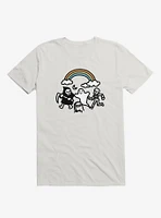 Super Spooky Doodle White T-Shirt