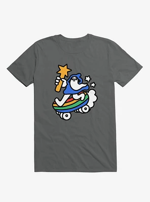 The Raddest Wizard Of All Time Asphalt Grey T-Shirt