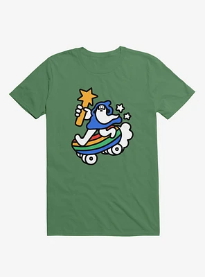 The Raddest Wizard Of All Time Kelly Green T-Shirt