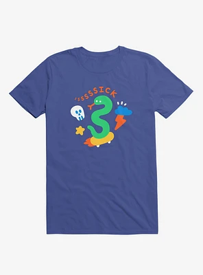 Skate Snake Royal Blue T-Shirt