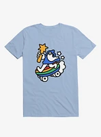 The Raddest Wizard Of All Time Light Blue T-Shirt