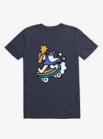 The Raddest Wizard Of All Time Navy Blue T-Shirt