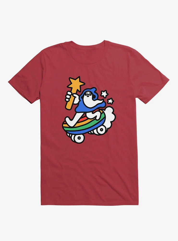The Raddest Wizard Of All Time Red T-Shirt
