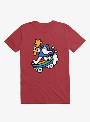 The Raddest Wizard Of All Time Red T-Shirt