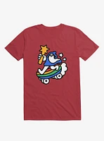 The Raddest Wizard Of All Time Red T-Shirt