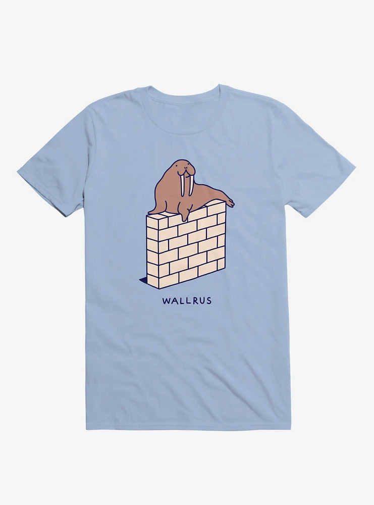 The Wallrus Light Blue T-Shirt