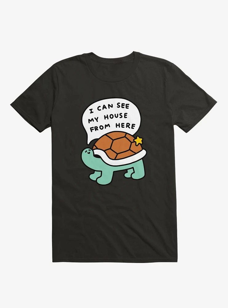 Turtle House Black T-Shirt