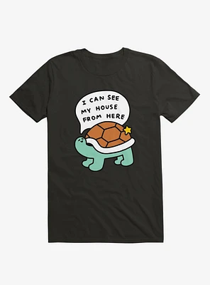 Turtle House Black T-Shirt