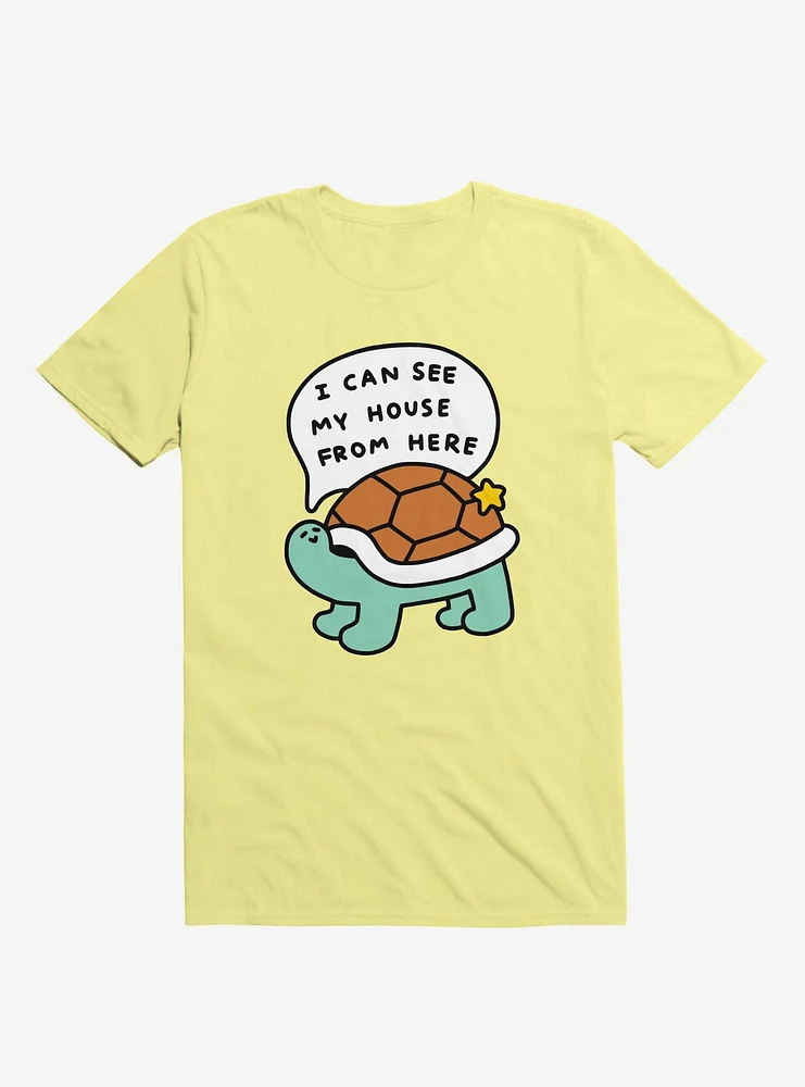 Turtle House Yellow T-Shirt