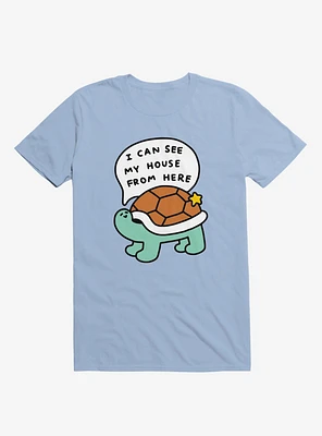 Turtle House Light Blue T-Shirt