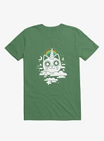 This Is Your Cat On Catnip Kelly Green T-Shirt