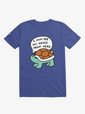 Turtle House Royal Blue T-Shirt