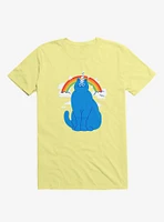 Unicorn Cat Yellow T-Shirt