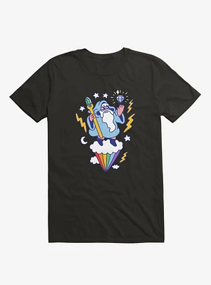 Wizard The Sky Black T-Shirt