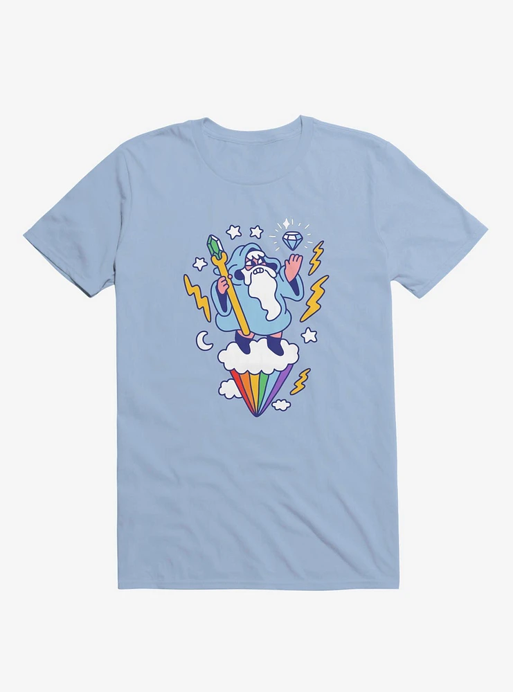 Wizard The Sky Light Blue T-Shirt