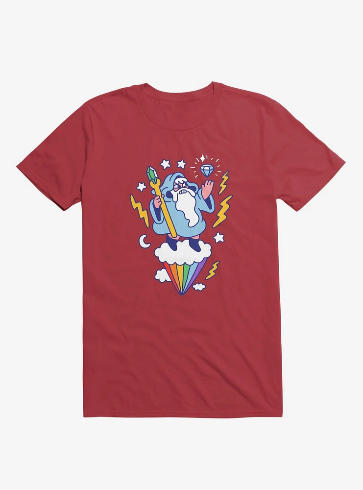 Wizard The Sky Red T-Shirt