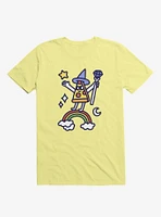 Wizard Pizza Yellow T-Shirt